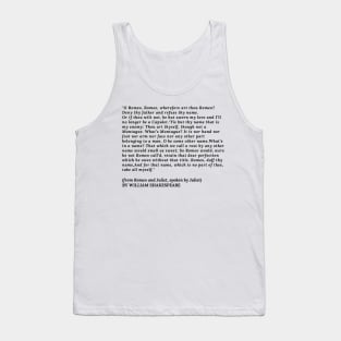 O Romeo, Romeo Tank Top